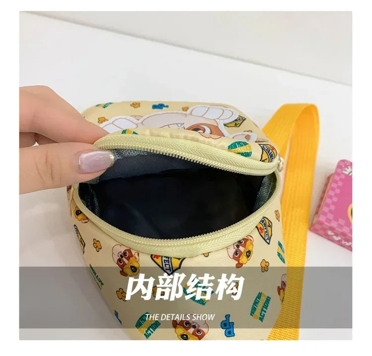 PAW Patrol New Kids Coin Wallet Cartoon Cute Boobs Bag 2025 Boys Girls Fashion Casual Crossbody Bag Gift