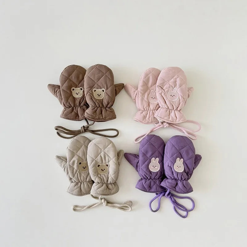 Kids Waterproof Ski Gloves - Warm Winter Snow Mittens for Boys & Girls Age 4-6