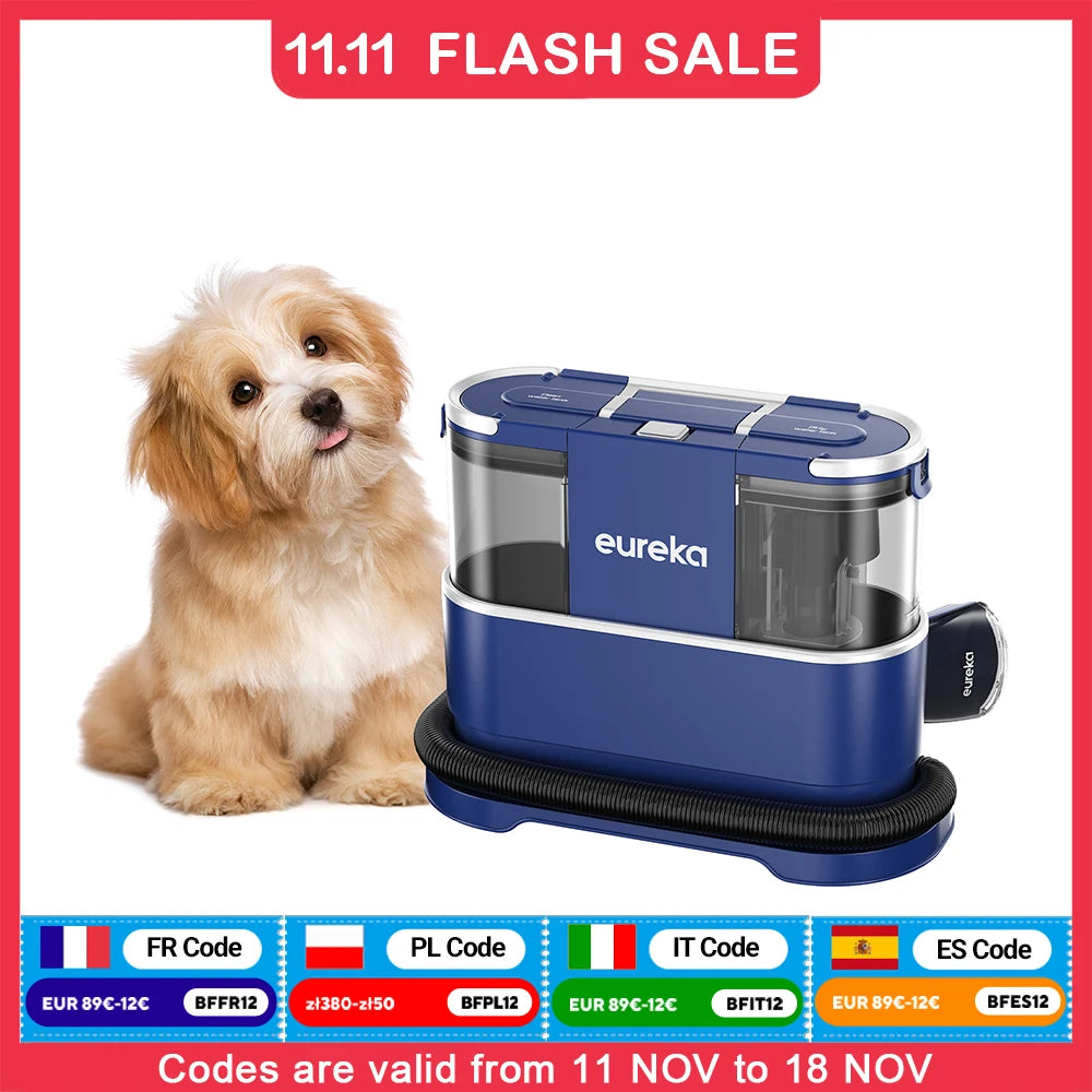 EUREKA Portable Carpet and Upholstery Cleaner, Spot Cleaner for Pets, Stain Remover for Carpet, Area Rugs, Upholstery