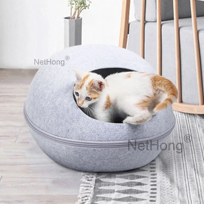 Cozy Cat Bed Home Removable Pet House for Cats Breathable Puppy Cat Kedi Malzemeleri kattenmand Cats Products for Pets Supplies