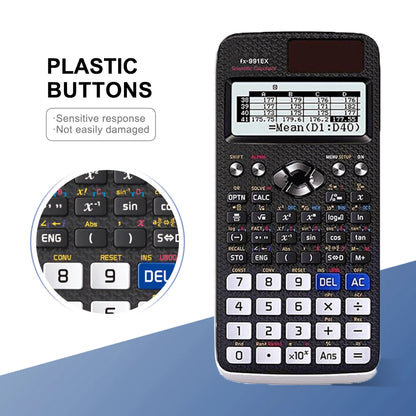 Multifunctional science function calculator-552function Specially designed for student exams, economical packaging，High-End Appe