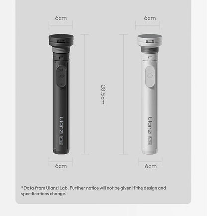 Ulanzi MT85 Automatic Phone Tripod Smartphone Selfie Stick Stand 1.5M With Bluetooth Controller 10M Wireless Magsafe for TikTok