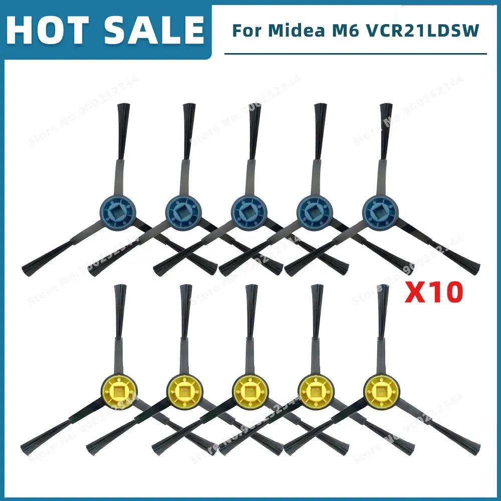 Compatible For Midea M6 VCR21LDSW / Eureka NER600 Replacement Parts Accessories Main Side Brush Filter Mop Cloth