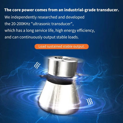 FanYing 30L 900W 600W Digital Ultrasonic Cleaner Heating Timer Ultrasonic Bath Laboratory Automotive Engine Large-Scale Cleaning