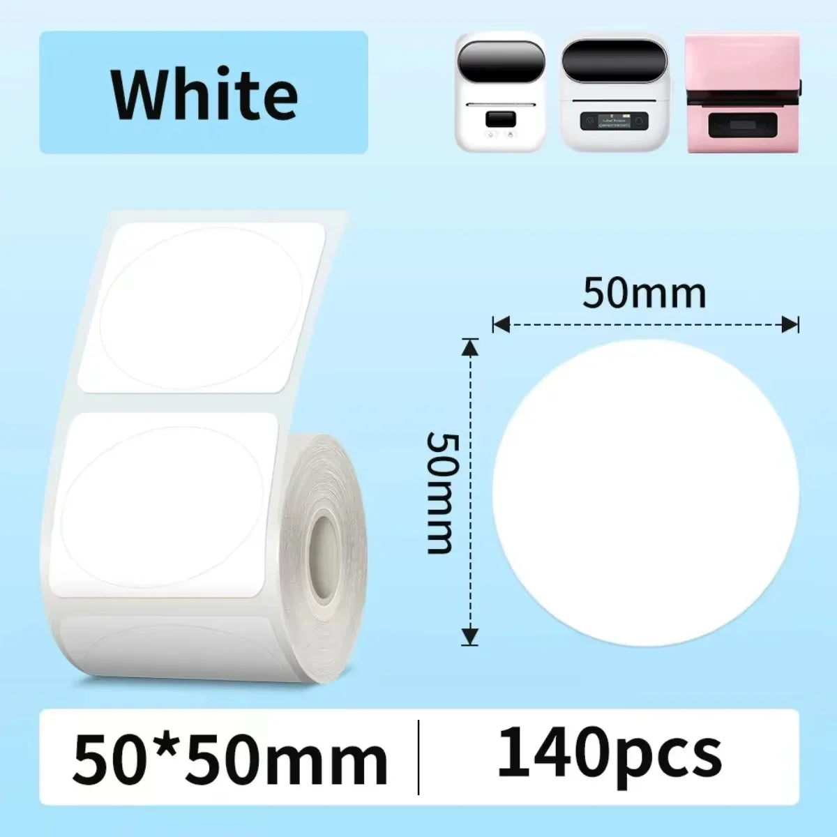 Thermal paper Label Maker Paper M110 Label for Small Business Multi-Purpose Thermal Sticker for M110 M221 M200 M220 Printer