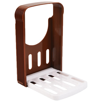 Toast Bread Slicer Stand Adjustable Plastic Bread Cutting Tools DIY Foldable Toast Loaf Slicing Machine Kitchen Bread Gadgets