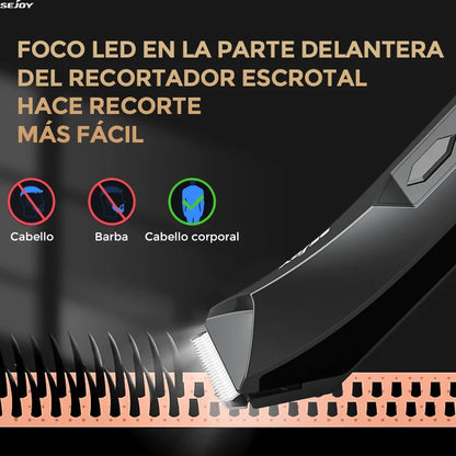 Sejoy Body Hair Trimmer Clipper for Men,Rechargeable Cordless Barber Clippers,Electric Hair Trimmer,Waterproof Beard Trimmer