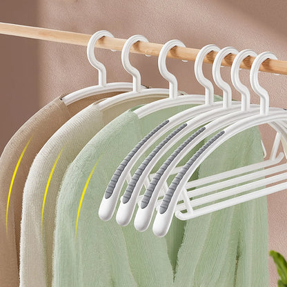 Household Non-slip Hanger, Thick And Wide Shoulder Plastic Drying Rack, Used To Hang Clothes Wholesalers