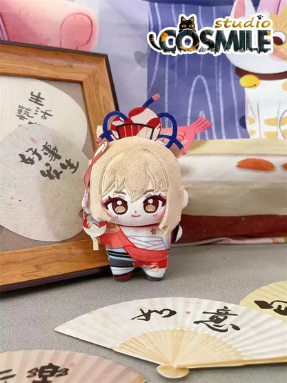 Genshin Impact げんしん 원신 Arataki Itto Shenhe Yoimiya Kamisato Ayato Stuffed Plushie Plush 12cm Doll Toy Keychain ML