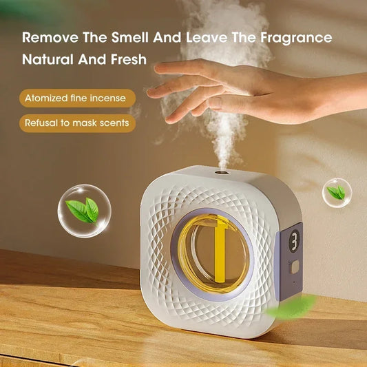 Mini Aroma Diffuser USB Plant Essential Oil Diffuser Home Car Aromatherapy Machine Toilet Office Air Purification Nebulizer