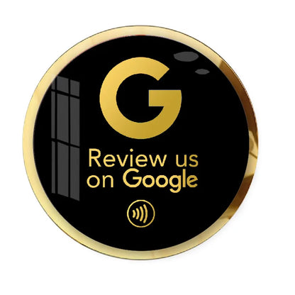 NFC Plate Plaque Acrylic Sign for Google Reviews Instagram Social Media Interaction