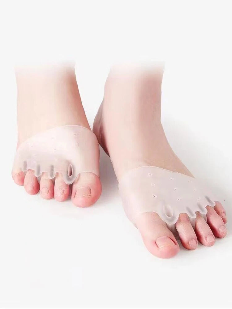 Silicone Toe Separator, Toe Spacer, Toe Stretcher, Thumb Eversion Correction Device, Forefoot Pad Protector