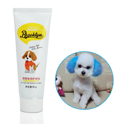 Dog Hair Dye Safely Grooming Lightweight Pet Care Professional Hair Dye Coloring