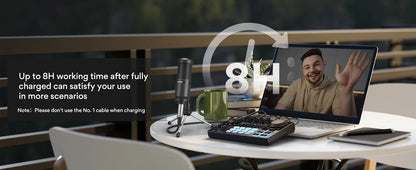 Maono AM200-S1 Sound Card Microphone Set MaonoCaster Audio Interface with Condenser Mic for Live Streaming,Recording,PC\Phone