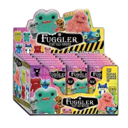 24p Fuggler Funny Ugly Teeth Monster Blind Box Figure Toys Kawaii Fugglers Anime Action Figurine Keychains Model Dolls Gift