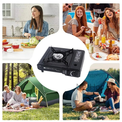 Portable Camping Gas Stove Single Burner Cooker BBQ Outdoor Heater Gas Camping~