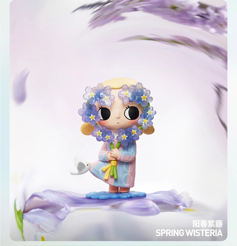 Pop Mart Nyota I Am The Seasons Series Blind Box Guess Bag Mystery Box Toys Doll Cute Anime Figure Desktop Ornaments Gift