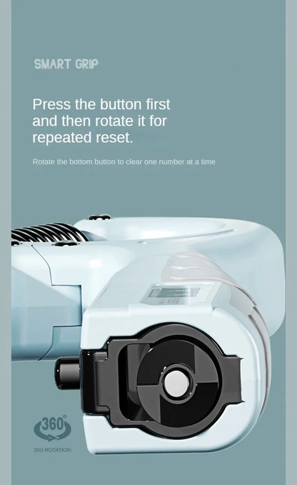 5-60kg Adjustable Hand Grip Strengthener Hand Grip Trainer With Counter Wrist Forearm And Hand Exerciser For Muscle Building