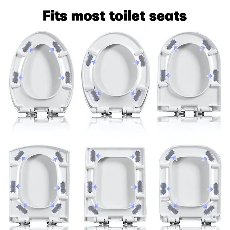 4/8/12pcs Toilet Seat Bumper Bidet Seat Bumpers With Strong Buffer And Adhesive Function For Bidet Attachment Keep Toilet Seat