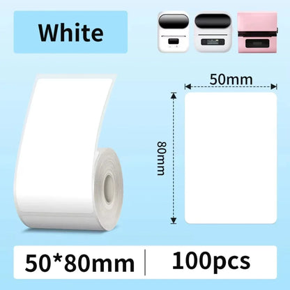 Thermal paper Label Maker Paper M110 Label for Small Business Multi-Purpose Thermal Sticker for M110 M221 M200 M220 Printer