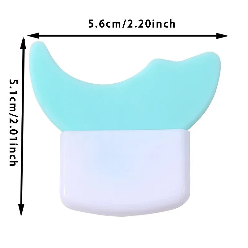 Wholesale  Multi-functional Eyeliner Stencil Wing Tips Silicone Eyeliner Aid Drawing Lipstick Wearing Aid Reusable Makeup Tools