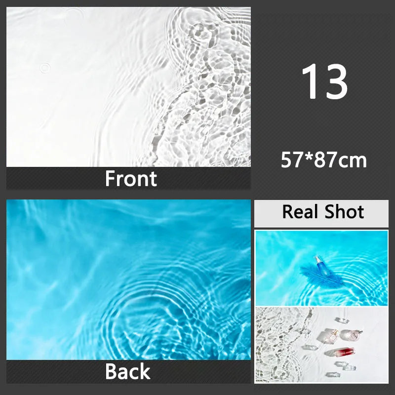 3D Double Sided Photography Backdrops 57*87cm Photos Background Props Product Food Photo Decoration Accessories Wallpaper