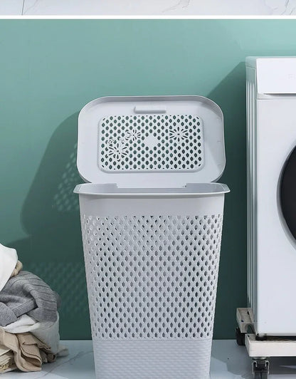 Multi-functional Plastic Household Dirty Laundry Baskets Bathroom Clothes Storage Bucket Living Room Children Toy Basket