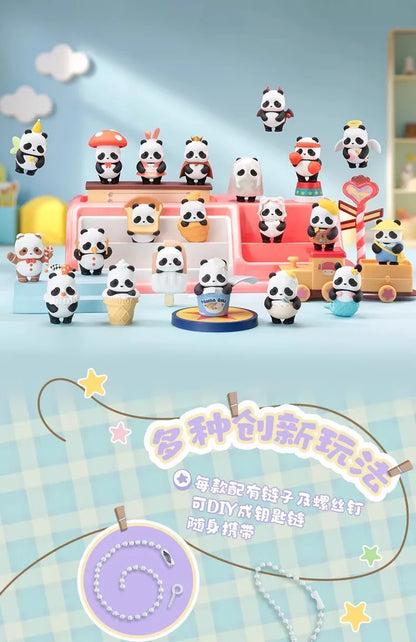 Genuine 52toys PandaRoll Fat Baby Minimum Versatile Series Blind Box Mini Cute Grain Trendy Play Girl Birthday Desktop Gift
