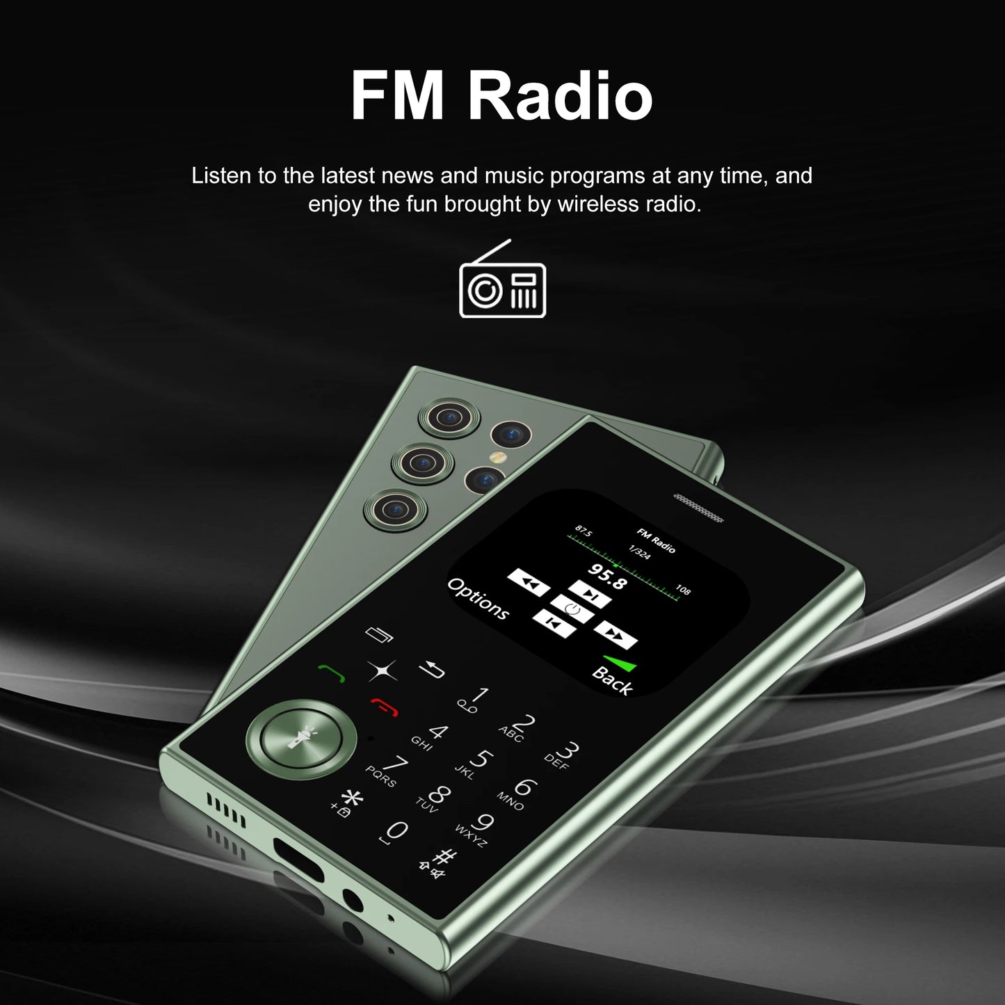 SERVO V8 Feature Mobile Phone 2 SIM Standby Magic Voice Speed Dial Blacklist FM Radio Torch 2G GSM Card Style Button Cellphones