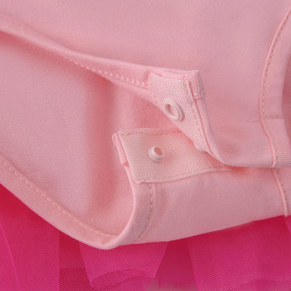 Baby Girl Princess Tutu Dress Sleeveless Infant Toddler Puffy Ballet Dress Black Pink White Party Dance Baby Clothes 1-8Y