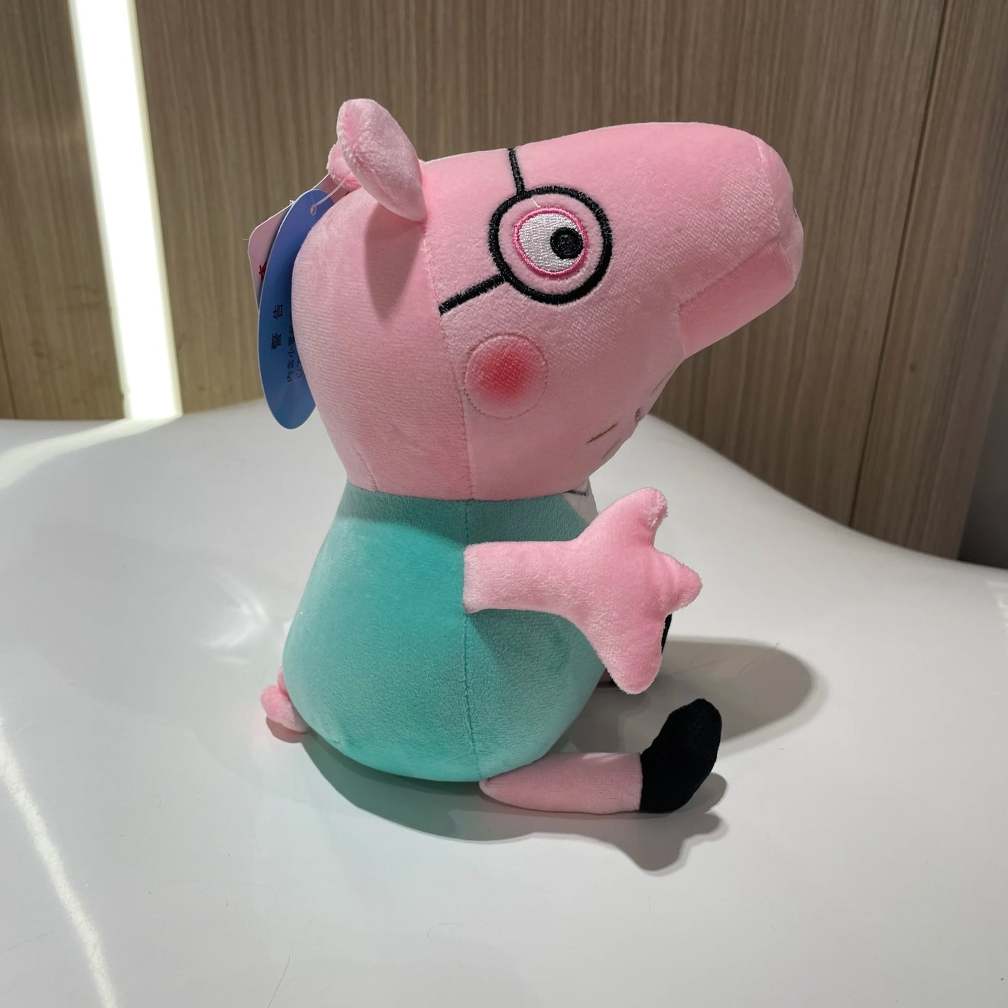 30CM Original Peppa Pig Page Pig Grandpa Pig Grandma Plush Toy Children Page Boy Girl Doll Peppa George Doll Birthday Gift