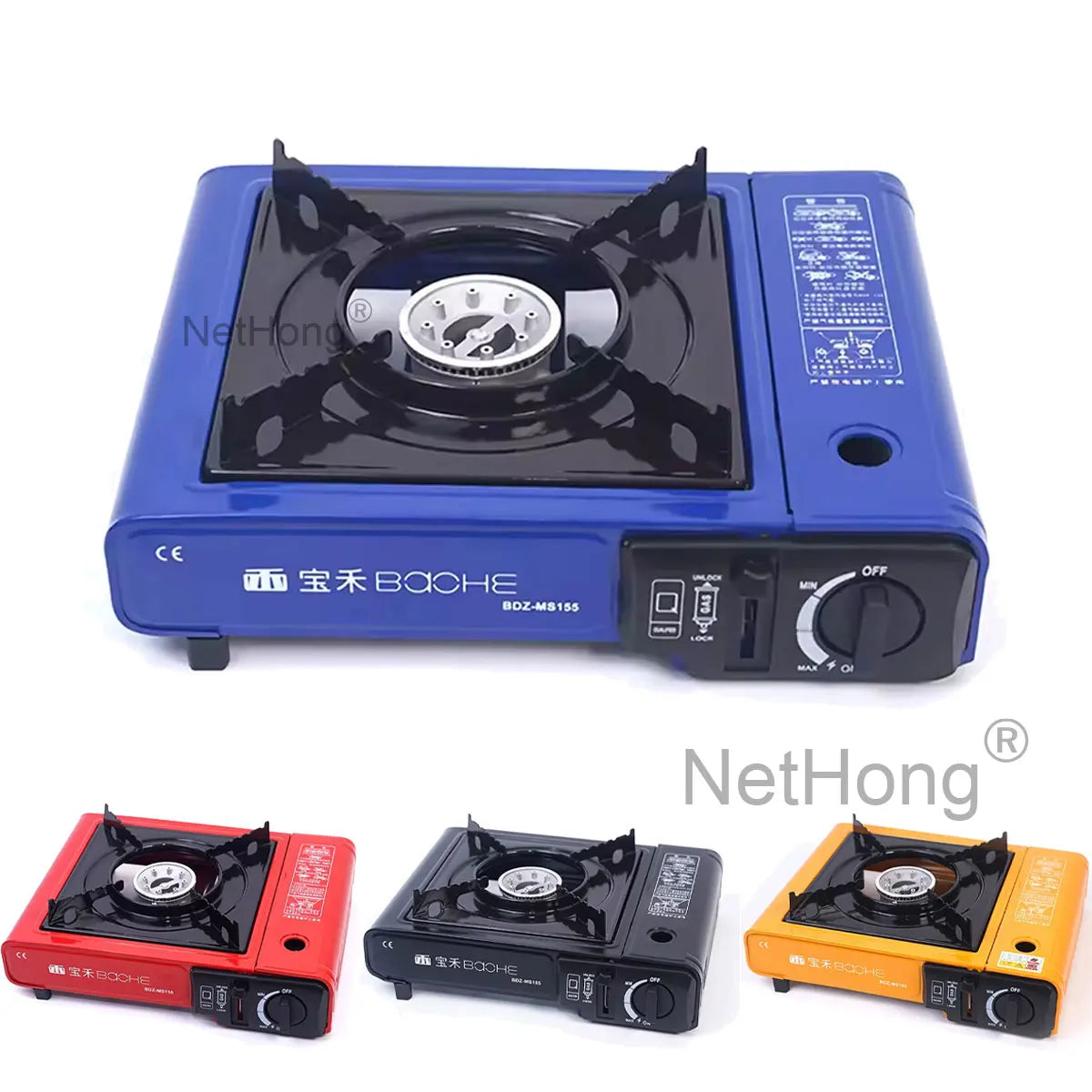 Portable Camping Gas Stove Single Burner Cooker BBQ Outdoor Heater Gas Camping~