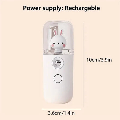 Facial Steamer 30ML Mini USB Nebulizer Humidifier Women Moisturizing Hydrating Nano Spray Beauty Skin Care Tool