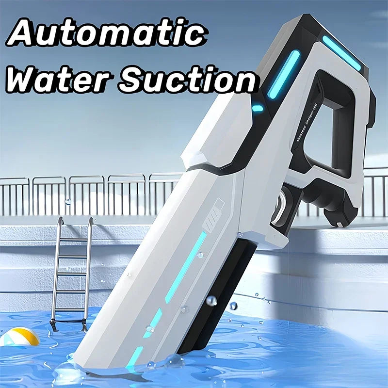 Electric Water Guns For Adults Powerful Squirt Automatic Water Suction Water Blasters Summer Outdoor Beach Toy For boys Kid Gift
