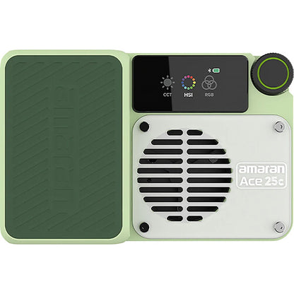 amaran Ace 25c Pocket RGBWW LED Light Full-Color Mini Video Light 2300K-10000K 4500mAh Battery with PD Fast Charging for TikTok