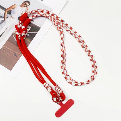 Creative 3-in-1 Mobile Phone Lanyard Wrist Strap Crossbody Hanging Neck Cellphone Chain Travel Convenience Phone Anti-loss Strap