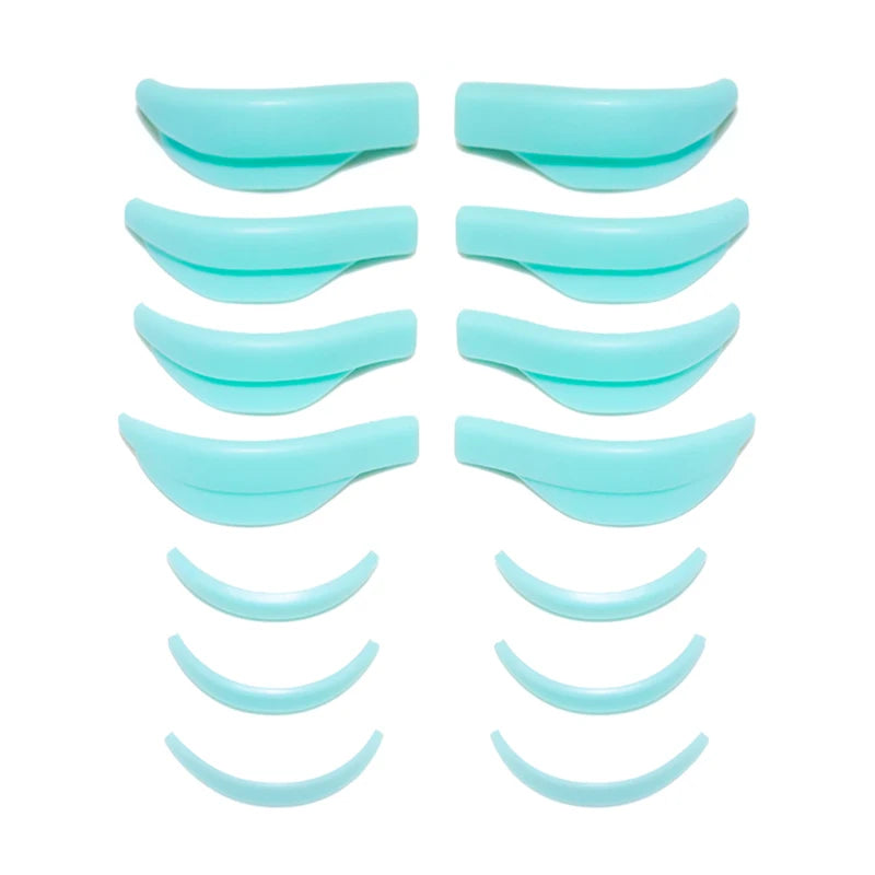 7Pair Silicone Eyelashes Curl Pads Set Y Eyelashes Brush Clean Comb Eye Lash Extension Perm Tools Eyelash Lifting Kit Accessorie