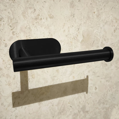 Adhesive Toilet Roll Paper Holder Organizer Wall Mount Storage Stand Kitchen Bathroom No Drill Tissue Towel Dispenser Stainless