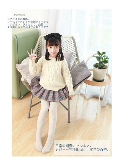 Winter Baby Girls Leggings Thick Warm Tights Girl Skinny Pants Children Pantyhose Kids Winter Leggings For Girls