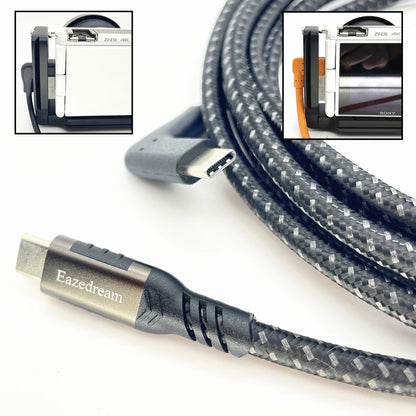 Eazedream 3m/5m Type-C USB to USB-C Live Stream Tethered Cable for Sony Canon Nikon Camera PC Imaging Edge Webcam Youtube Tiktok
