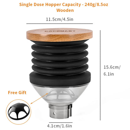 Coffee Beans Grinder Single Dose Hopper/Bellows Coffee Grinder Bean Bin Blowing Cleaning Tools For Eureka Mignon And Helios