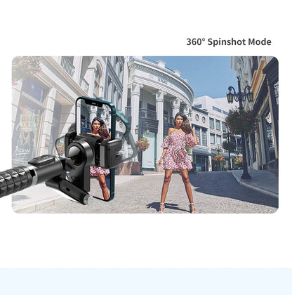 Handheld Gimbal Stabilizer Selfie Stick Tripod For iPhone Android Cell Phone Mobile Smartphone Camera Hand Portable Cellphone