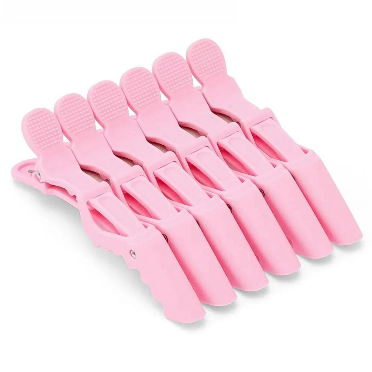 Pink Pro Barber Hair Clips Hairdressing Clamps Claw Hair Sectioning Clip For Salon Hairstyling Hairdresser Accessories