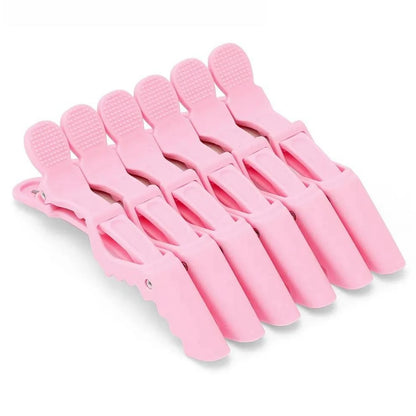 Pink Pro Barber Hair Clips Hairdressing Clamps Claw Hair Sectioning Clip For Salon Hairstyling Hairdresser Accessories