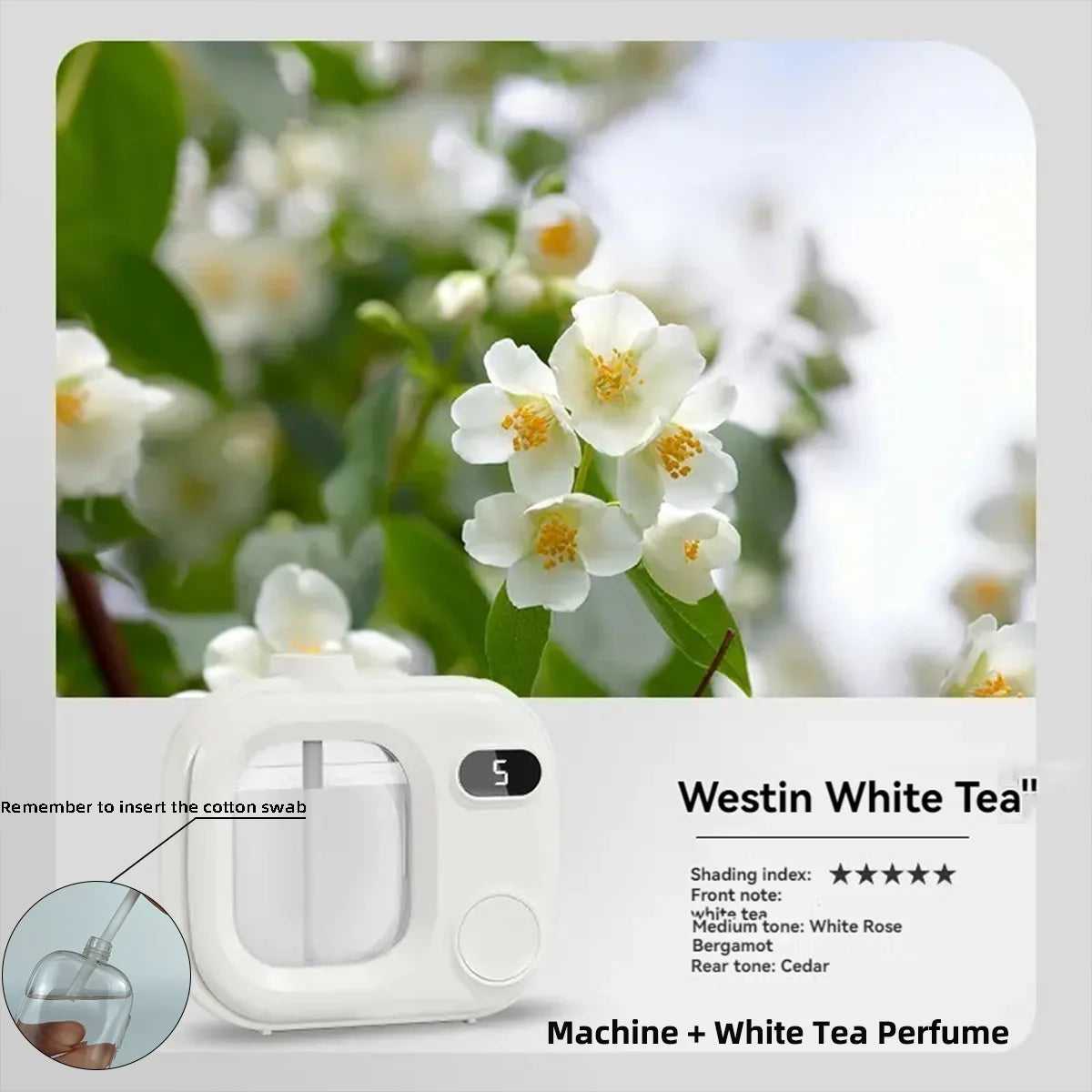 Aromatherapy Diffuser Automatic Scent Sprayer Home Bedroom Toilett Diffuser Spray Air Freshener Deodorizer Diffuser