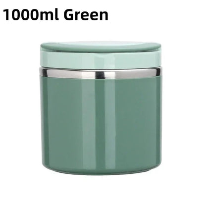 Stainless Steel Insulated Food Jar 630ml/1000ml - Thermal Lunch Box Container for Hot & Cold Food, Kids & Adults