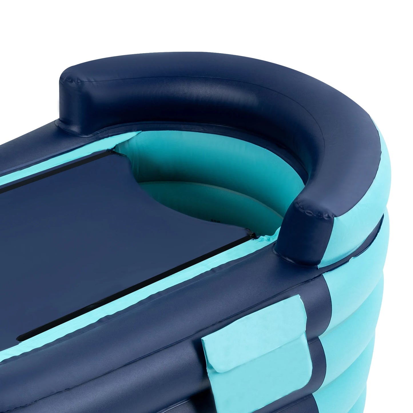 1.4m 4 layers Foldable Bathtub Household Inflatable Adult Bathtub With Wireless Electric Air Pump for Hot Water and Ice Bath