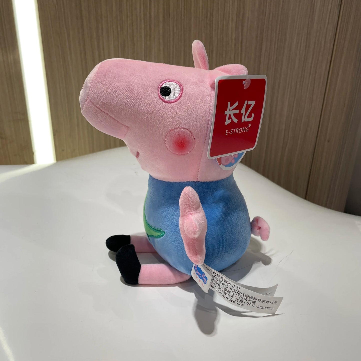 30CM Original Peppa Pig Page Pig Grandpa Pig Grandma Plush Toy Children Page Boy Girl Doll Peppa George Doll Birthday Gift