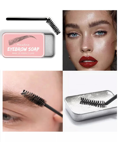 Eyebrow Styling Gel Molding Wax Waterproof Transparent Refreshing Durable Natural Colorless Holiday Gifts
