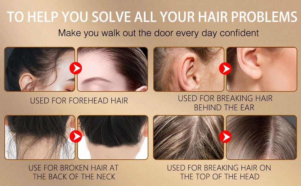 LOCKMIO Wachsstift, natürliches Kokosnussöl, spendet Feuchtigkeit, macht weich und glättet, frisiert, beugt abstehende Haare vor und kontrolliert die Haarkanten, starker Halt, langanhaltend